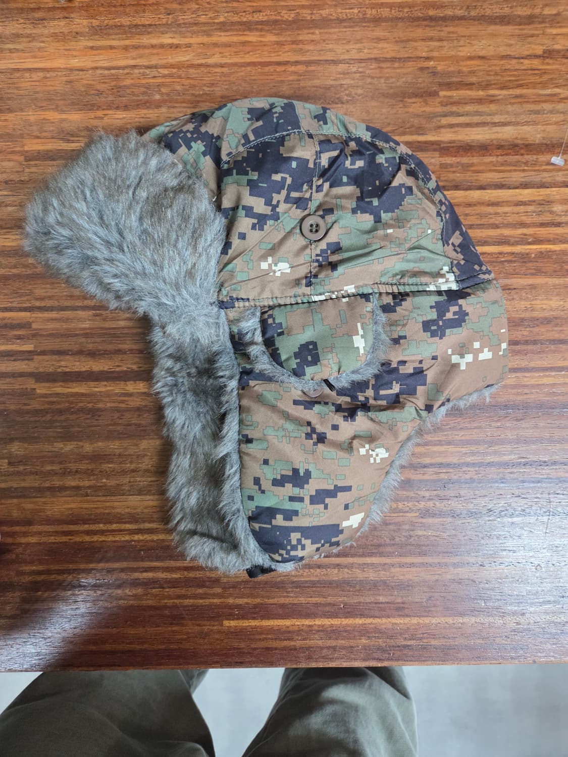 밀리터리 웹텍스 누빔 퍼 카모 트루퍼햇 모자 L xl 상품이미지1