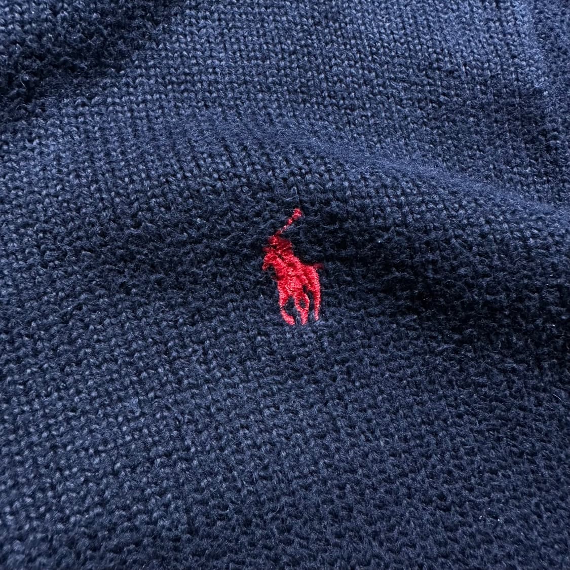 폴로 랄프로렌 포니로고 하프집업 니트 상품이미지4