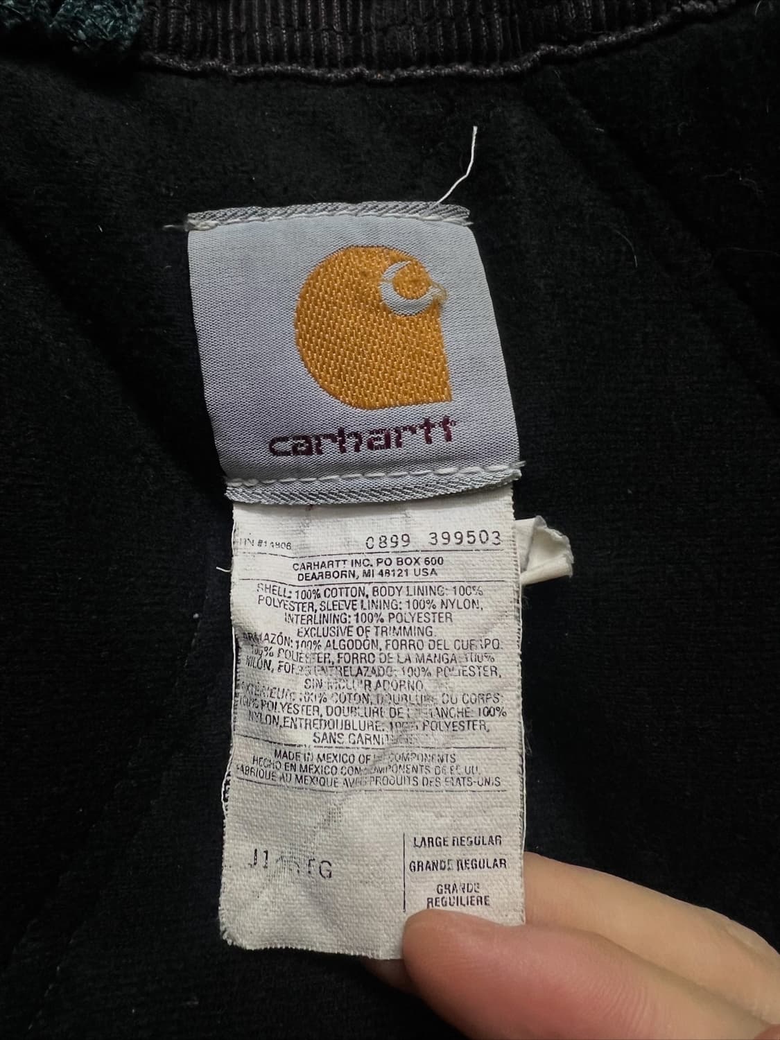 칼하트 J14 산타페 워크자켓 상품이미지5