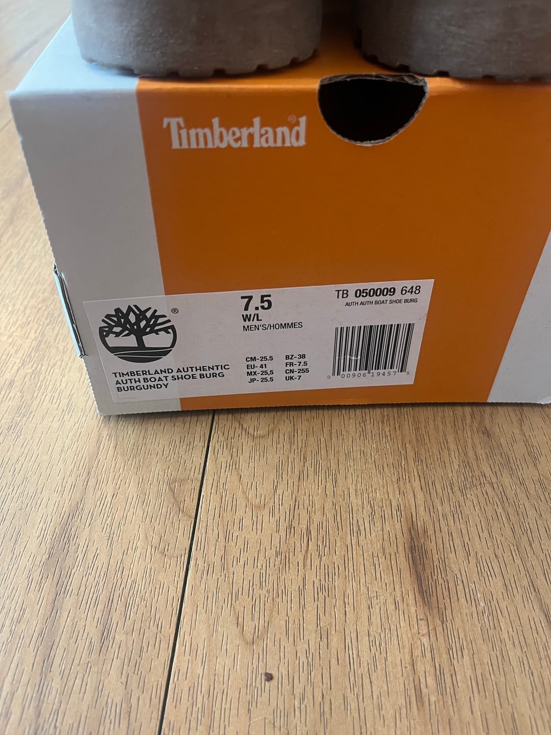 팀버랜드 어센틱 3 아이 클래식 러그 버건디 상품이미지2