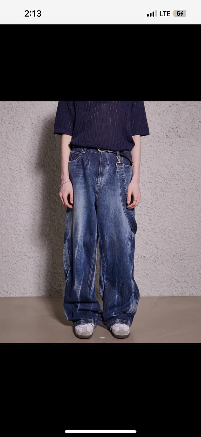 martin plan denim pants 상품이미지2