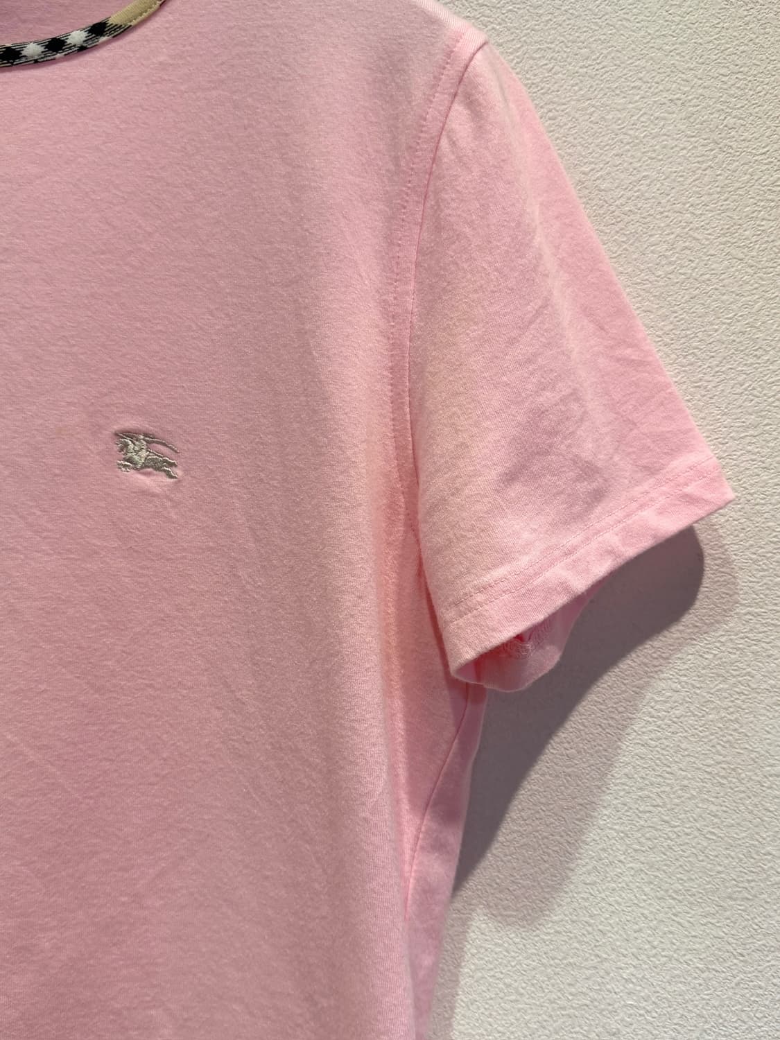 Burberry Pink T-Shirt (Made In HongKong) 상품이미지4