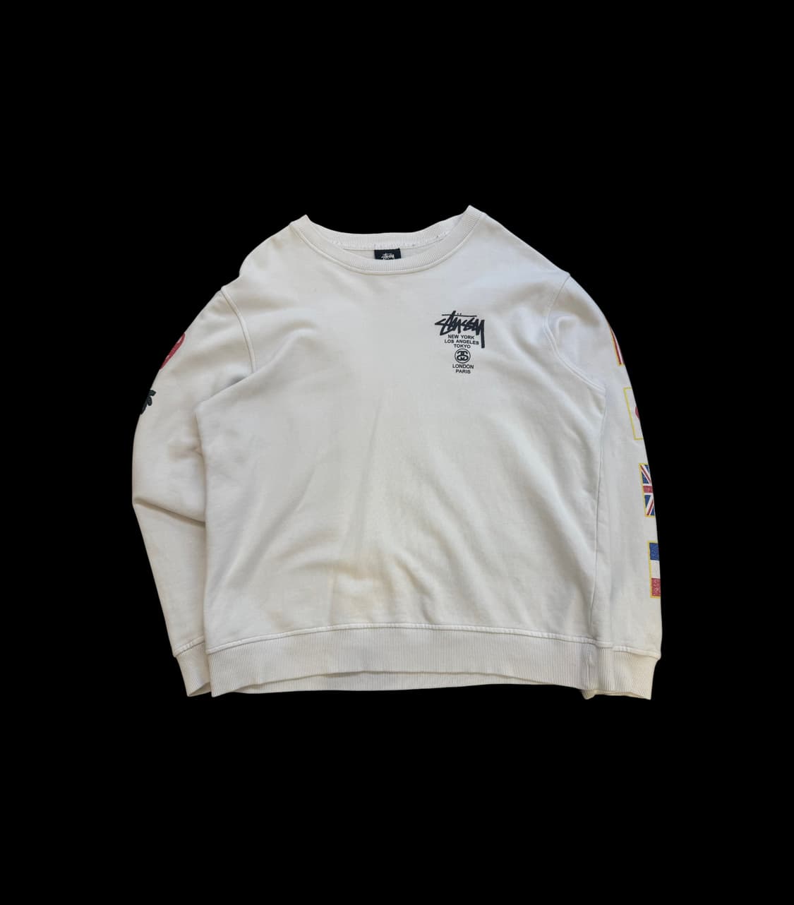 스투시 월드투어 맨투맨 상품이미지2