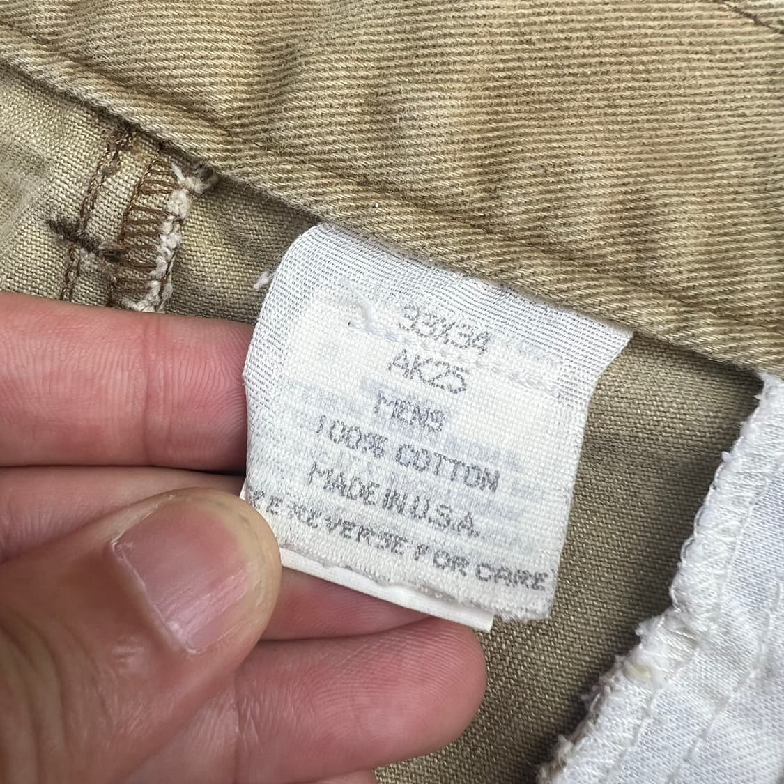 90‘s L.L. Bean 루즈 테이퍼드 팬츠 상품이미지7