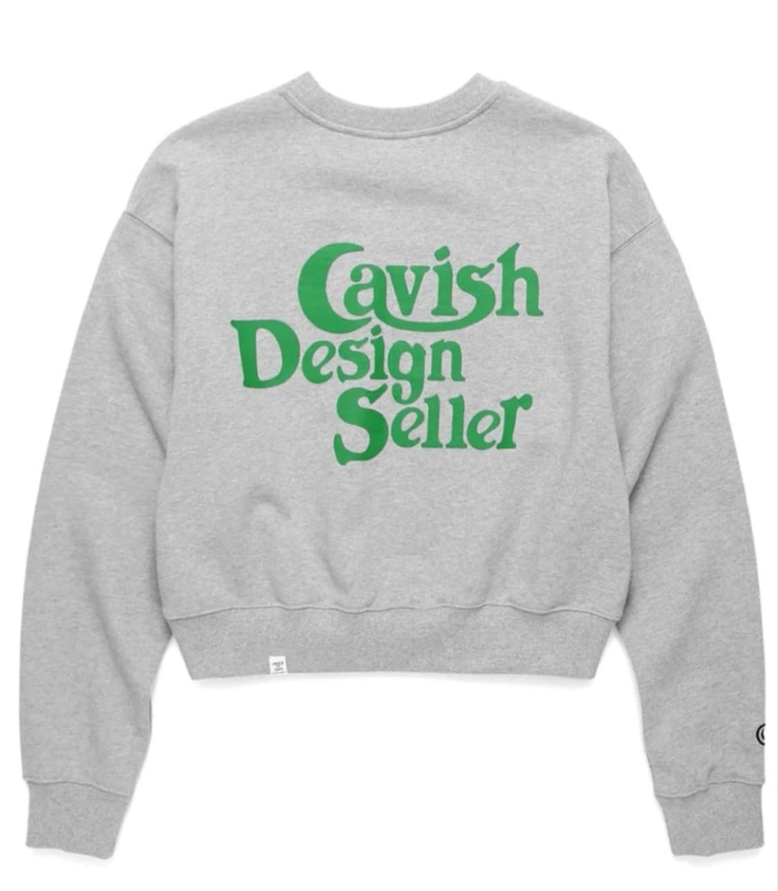 카비시 크롭 맨투맨 상품이미지3