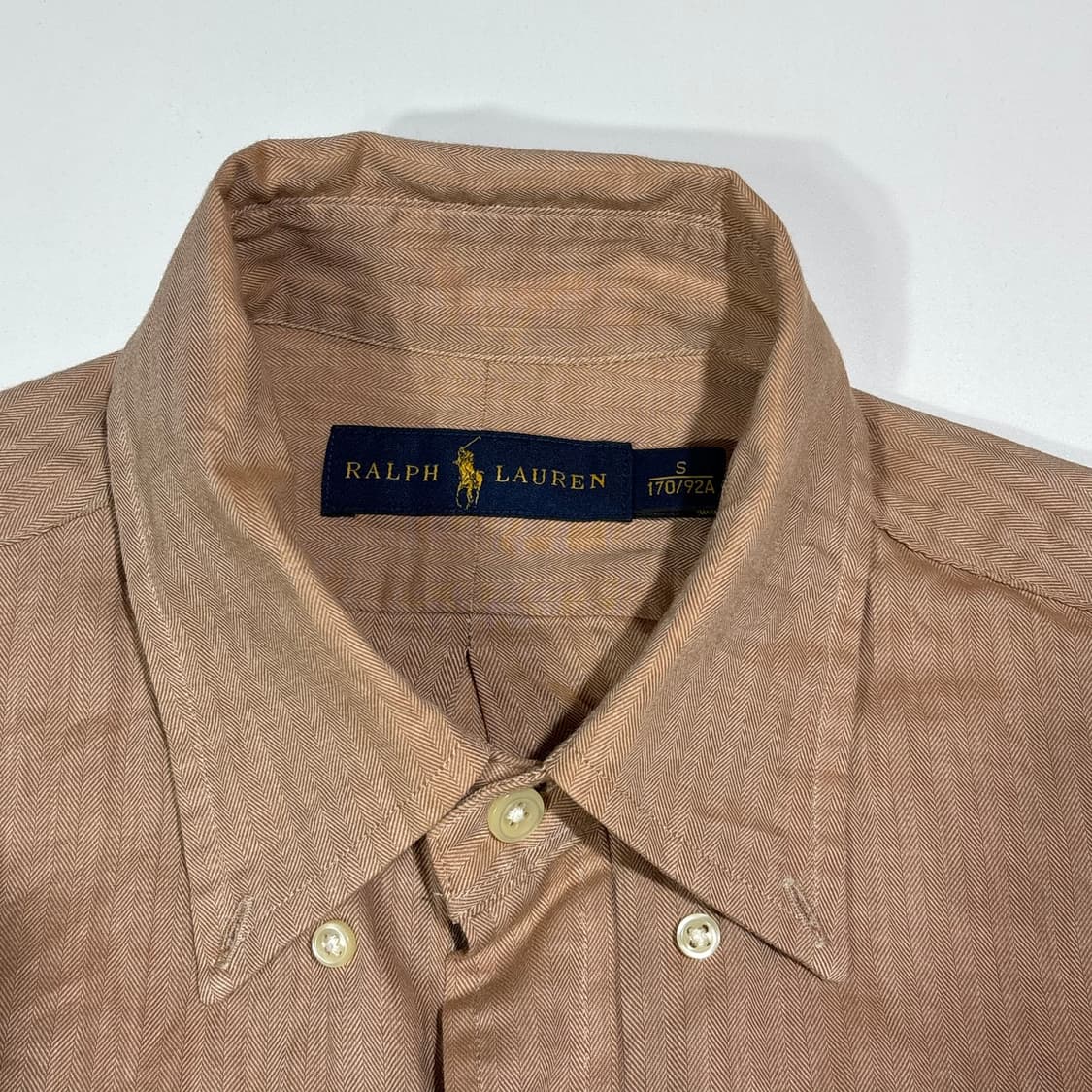 폴로 랄프로렌 베이지 셔츠 상품이미지4