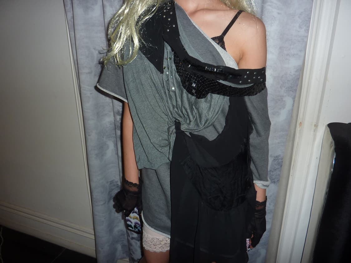 Black oversize top 상품이미지7