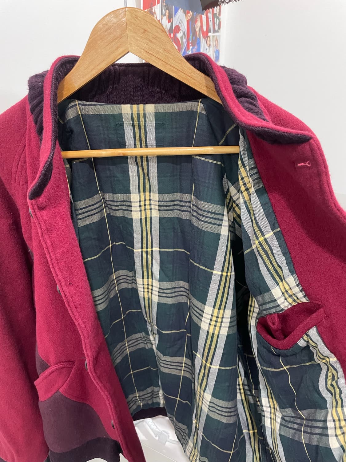 Vtg 투톤 울 봄버자켓  상품이미지3