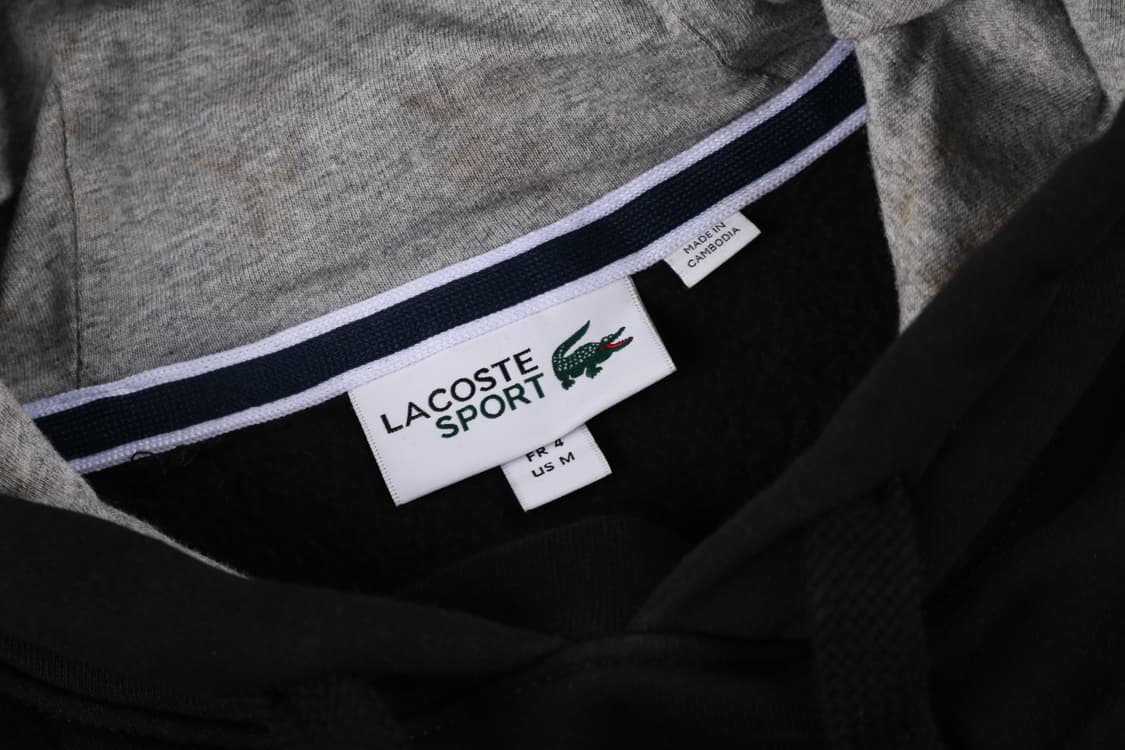 [M] 라코스테 기모 후드티 상품이미지3