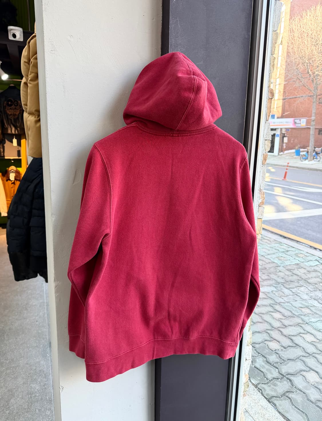 L/ 스투시 00s 아카이브 SS링크 기모 후드티 상품이미지6