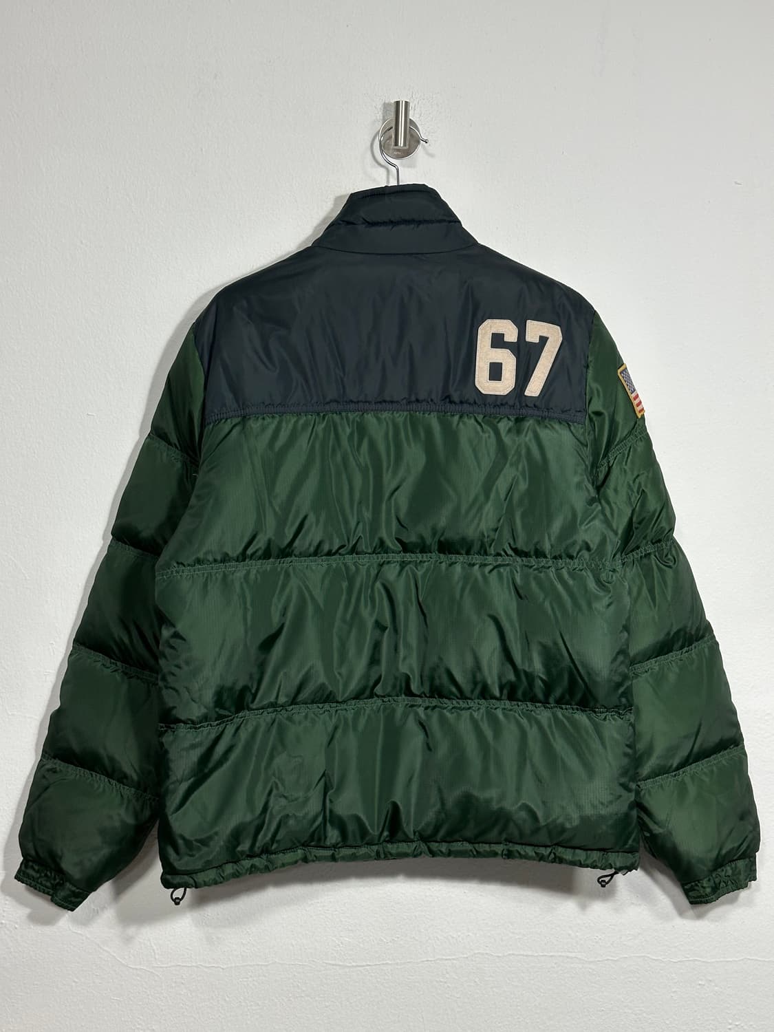 폴로 성조기 패딩 덕다운 L사이즈 상품이미지4