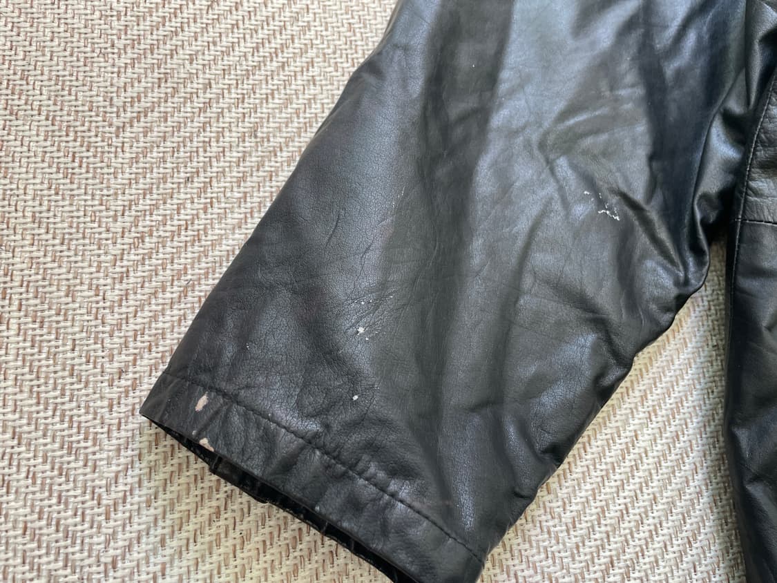 빈티지 양가죽 레더 카 코트  상품이미지2