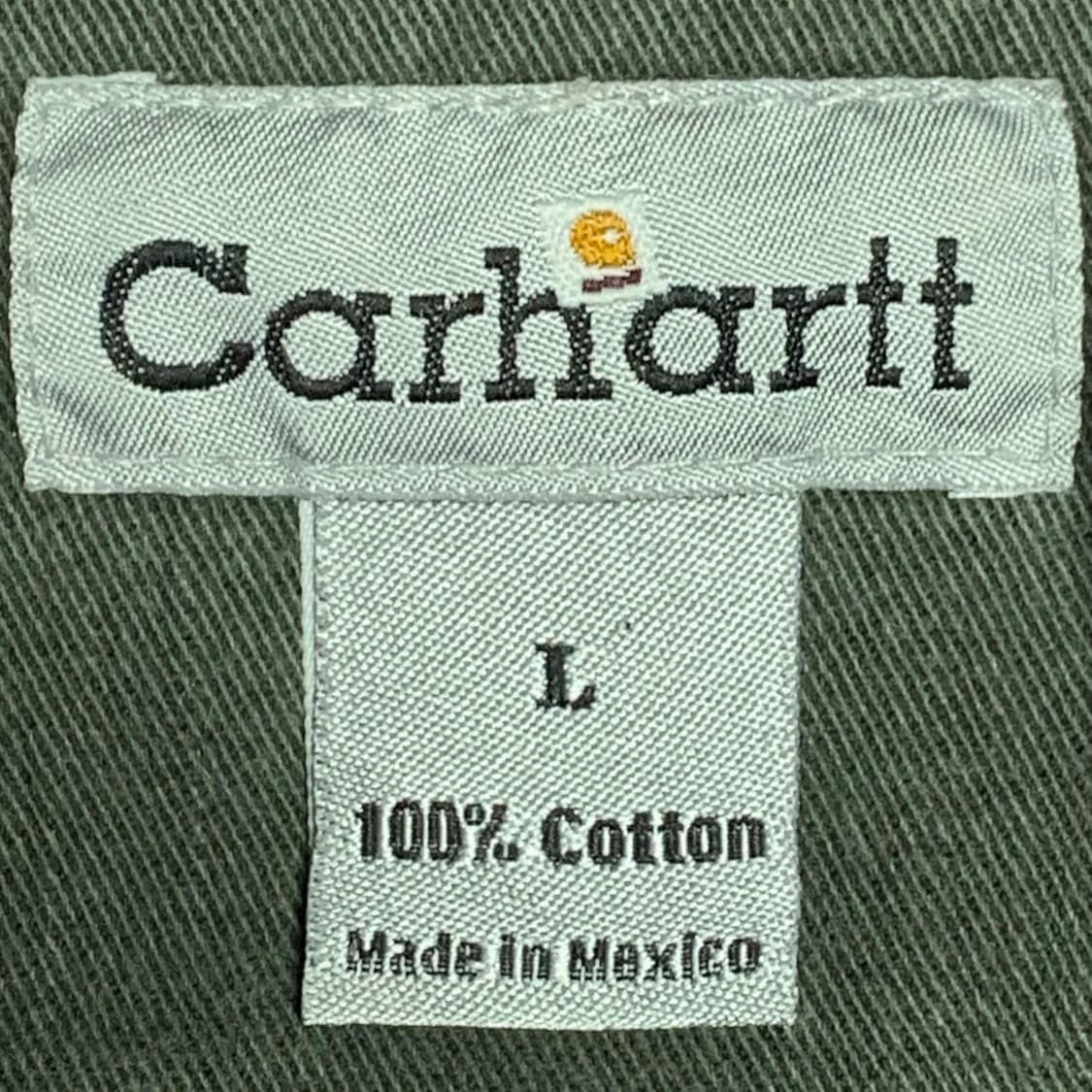 [L] 칼하트 헤비코튼 워크셔츠 그레이 상품이미지4