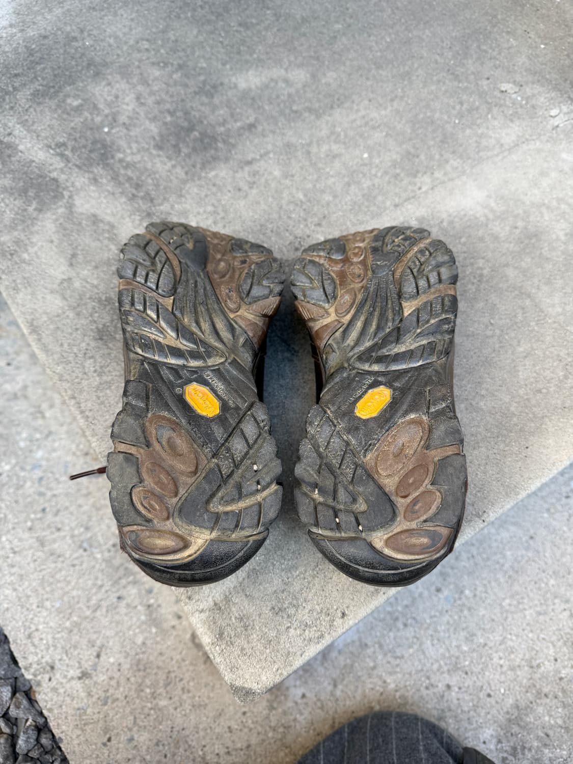 MERRELL BROWN LEATHER HIKING 머렐 하이킹슈즈 상품이미지9