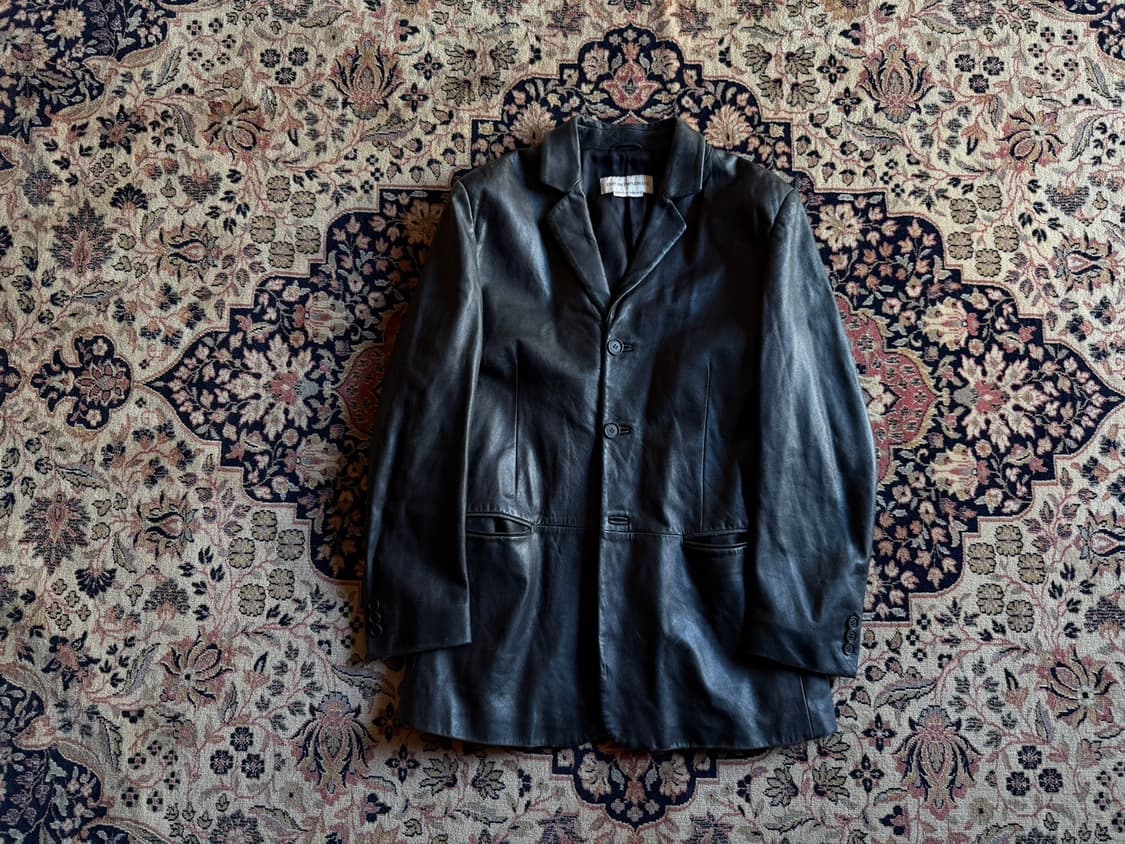 엠포리오 아르마니 레더 자켓 100 상품이미지1