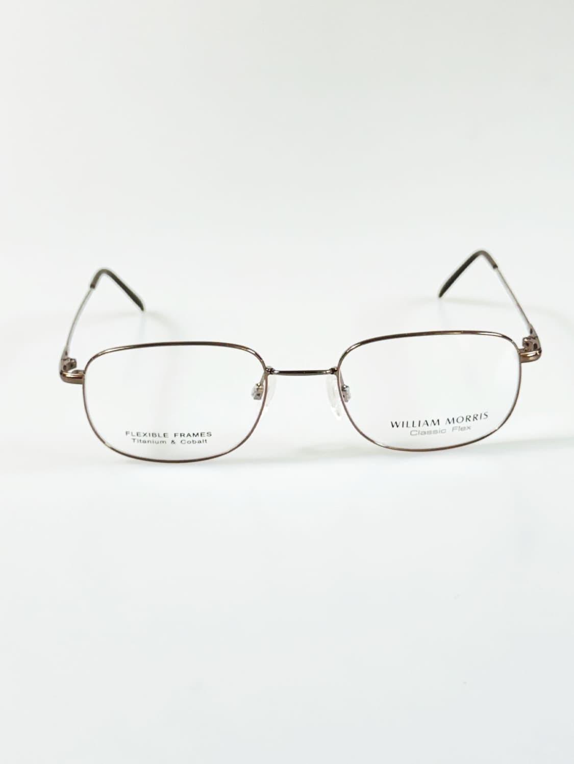 일본제 WILLIAM MORRIS 티타늄 슬림스퀘어 빈티지 안경 상품이미지1