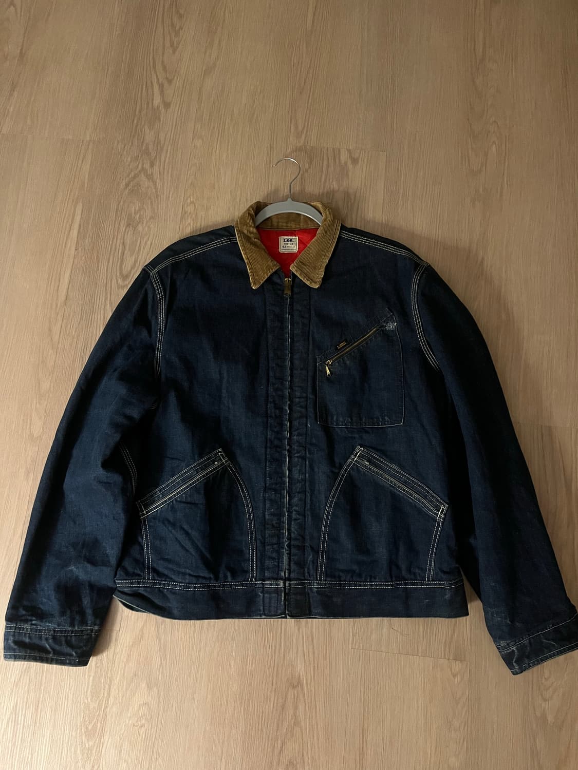 1970s LEE 리 191-LB 데님 워크 자켓 상품이미지1
