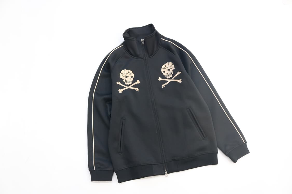 밴슨 본즈 스컬 자수 바이커 트랙탑 저지 상품이미지6