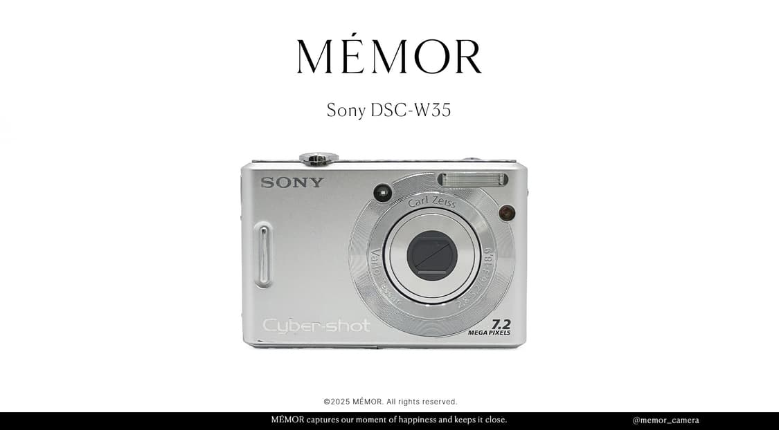 부드럽고 뽀용한느낌☁️ Sony DSC-W35 소니 디카 디지털카메라 상품이미지1