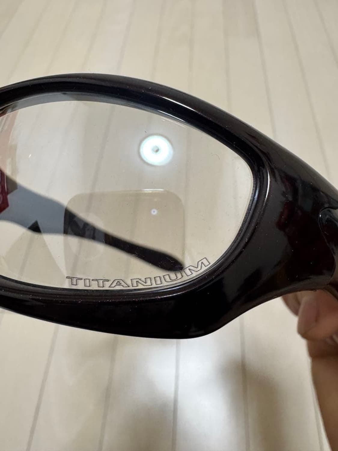 오클리 몬스터독 커스텀 신더레드/티타늄클리어 상품이미지6