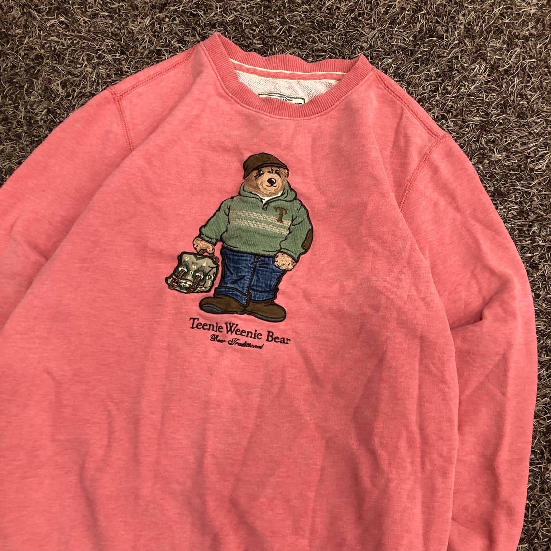 티니위니 베어 핑크 맨투맨 상품이미지3