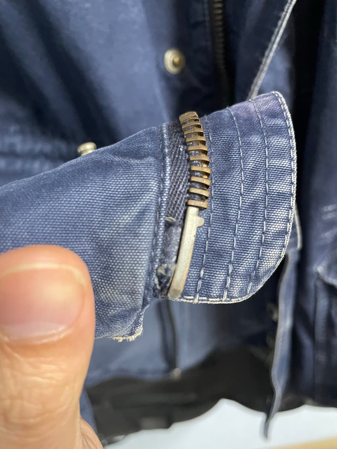 아카이브 닐바렛 야상 가죽 자켓 상품이미지10