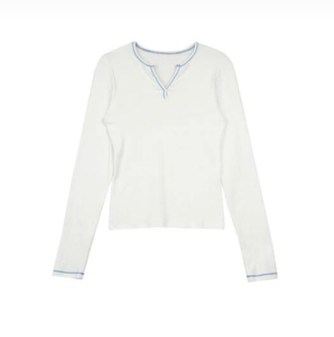 베뉴먼트 롱 슬리브 티 stitch easy long sleeve tee 상품이미지1