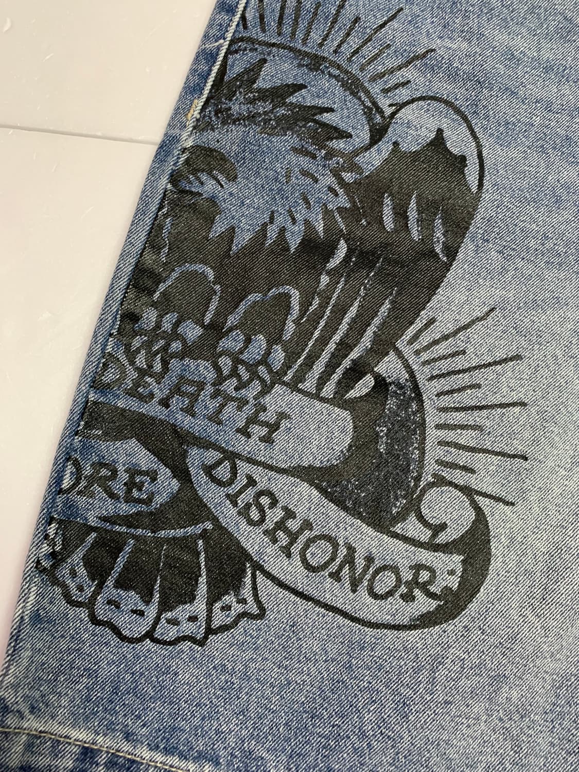 에드하디 데님 반바지 쇼츠 상품이미지4