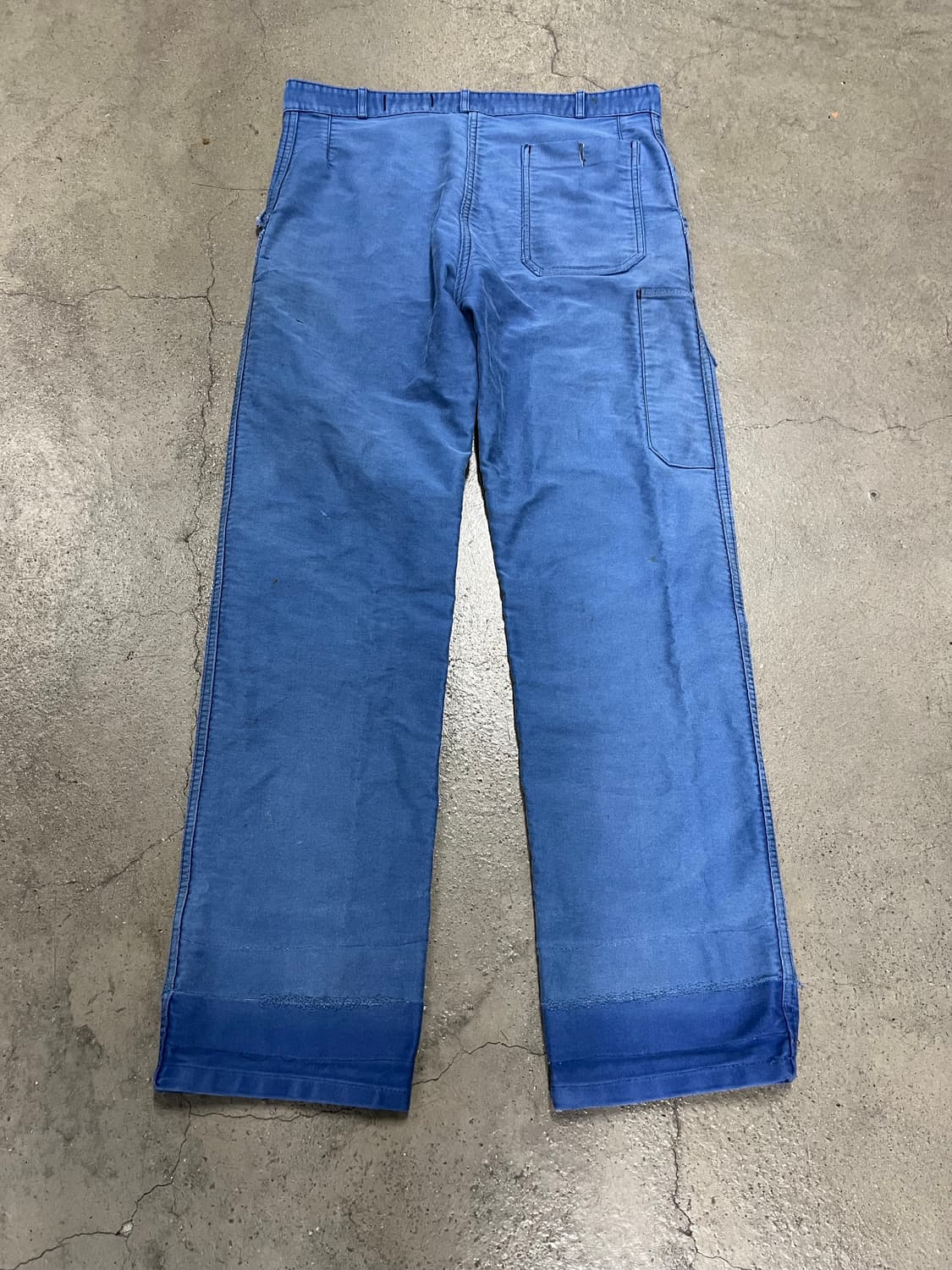 OLD VINTAGE HARD FADED 프렌치몰스킨워크팬츠 상품이미지2