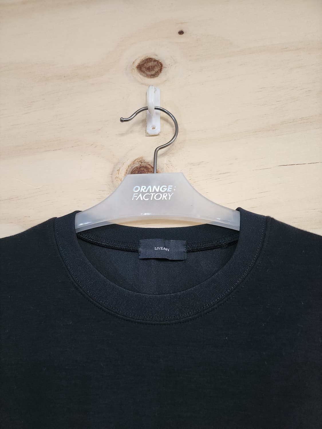 687) liveary 크롭 밴딩 티셔츠 상품이미지3