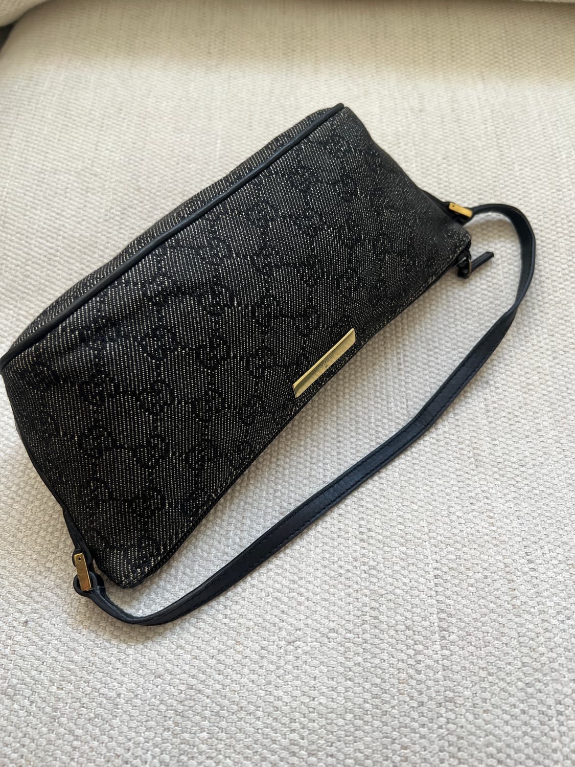 빈티지 구찌 GG 보트 포쉐트 숄더백 상품이미지9