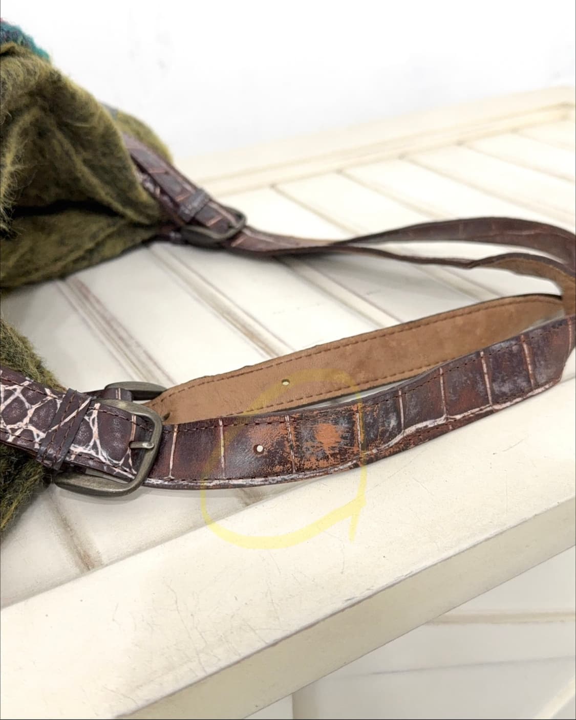 Bohemian Felt Patchwork Tote Bag 상품이미지7