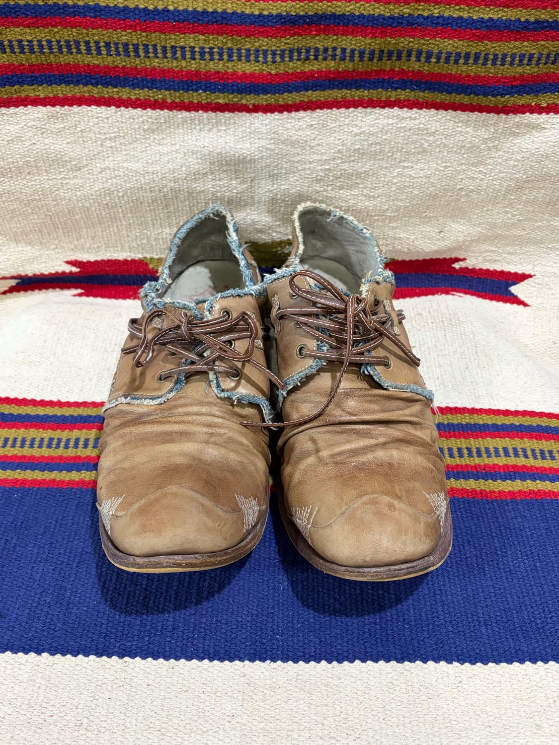 훕데두 EE 그런지 주름가공 웨스턴 부츠 상품이미지4