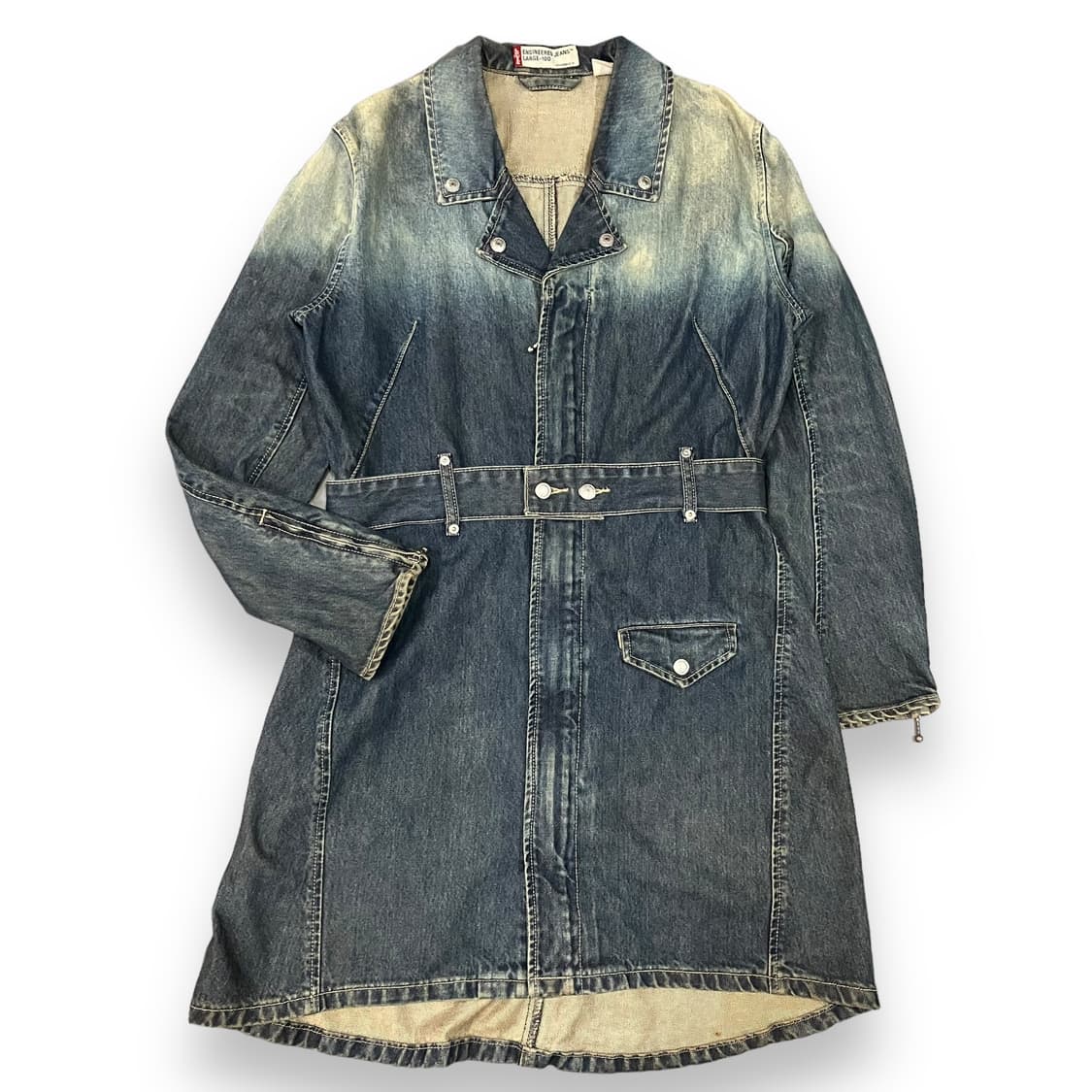 리바이스 엔지니어드 데님 벨크로 롱자켓 상품이미지2