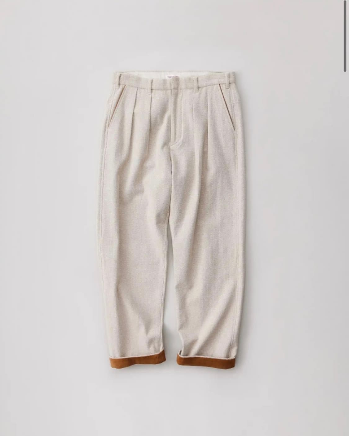 [M] niceness 나이스네스 thierry pants 카키 상품이미지1