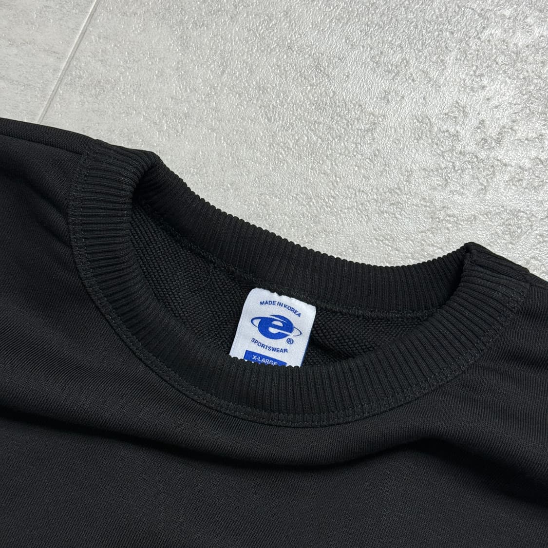 [새제품] 이스트게이트 미드웨이드 스웻셔츠 블랙 XL 상품이미지5