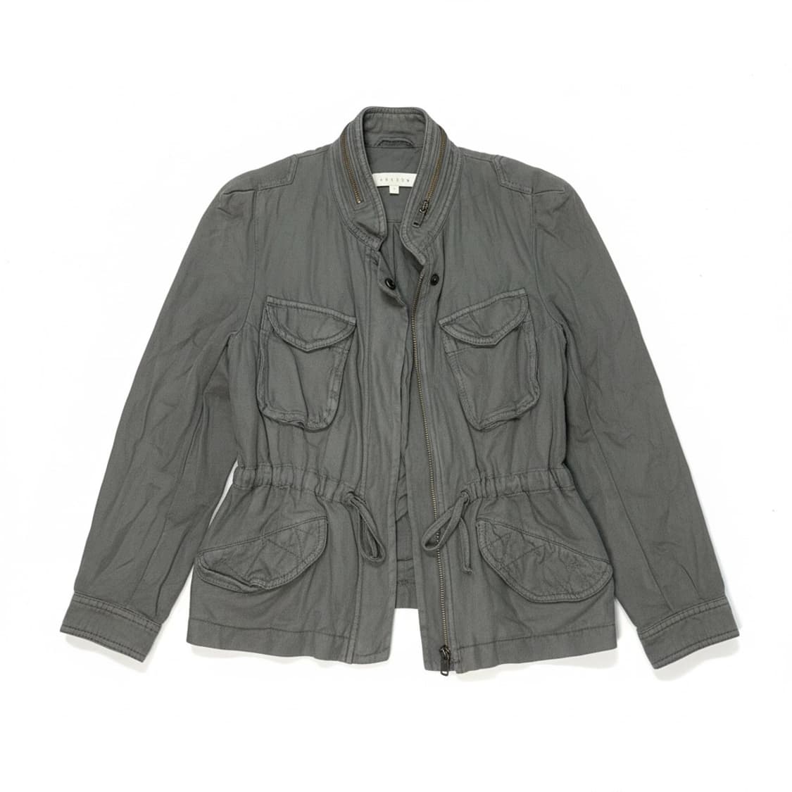 Sandro 산드로 카키 사파리 자켓 36 (미니멀) 상품이미지2