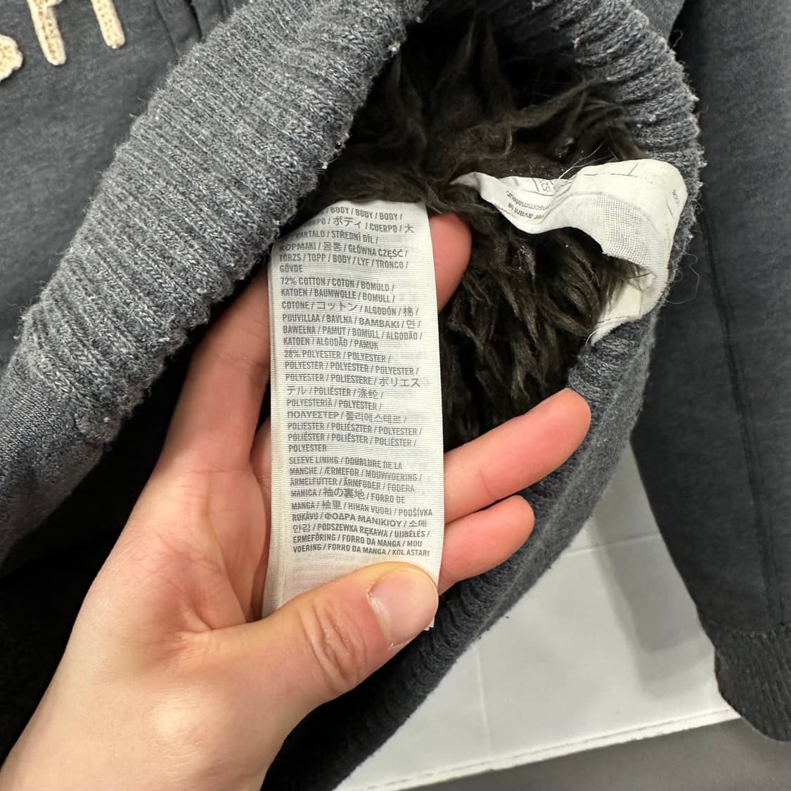 아베크롬비 울프죠 후드집업 상품이미지4