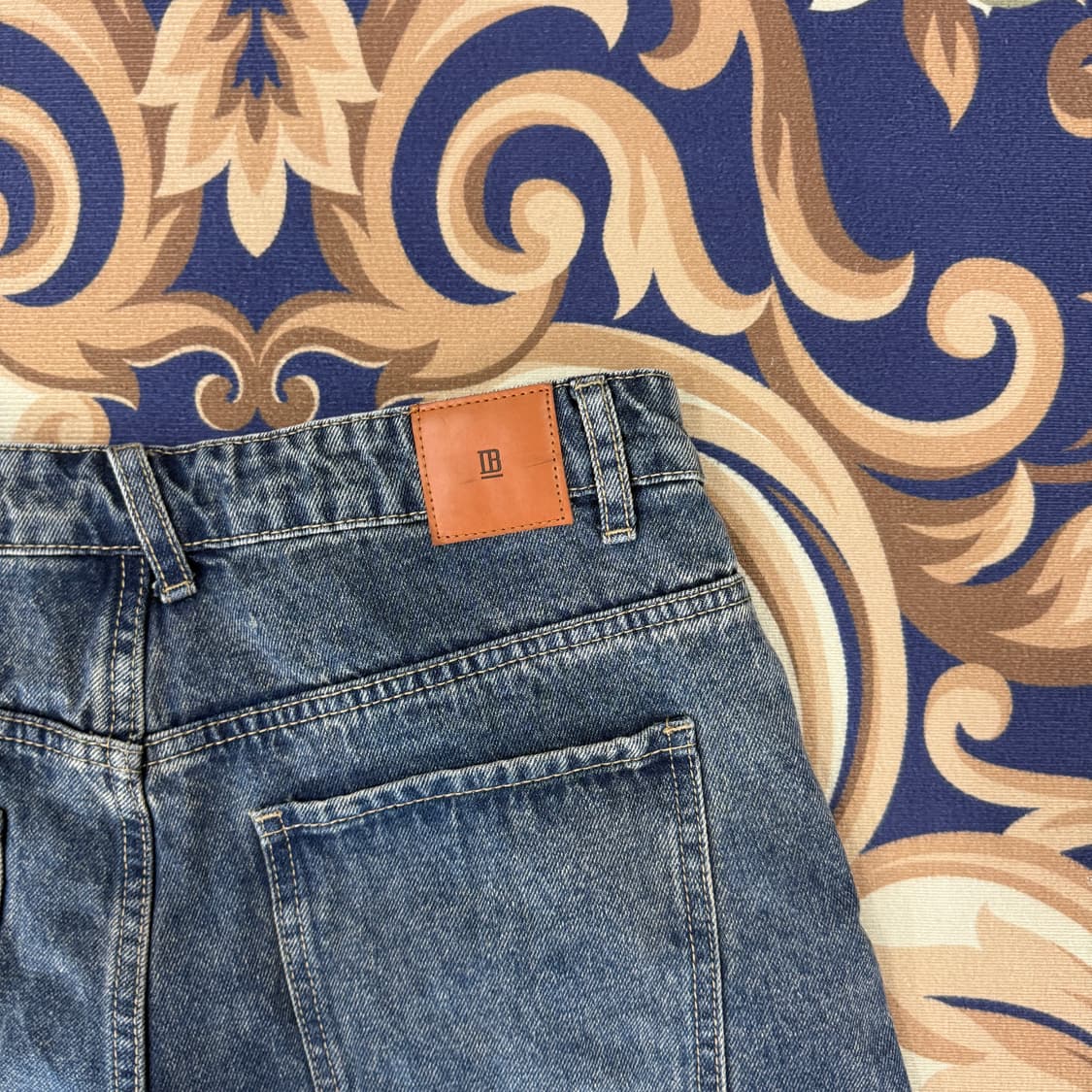 (2)디미트리 블랙 Dimitri black 핀턴 데님팬츠 상품이미지6