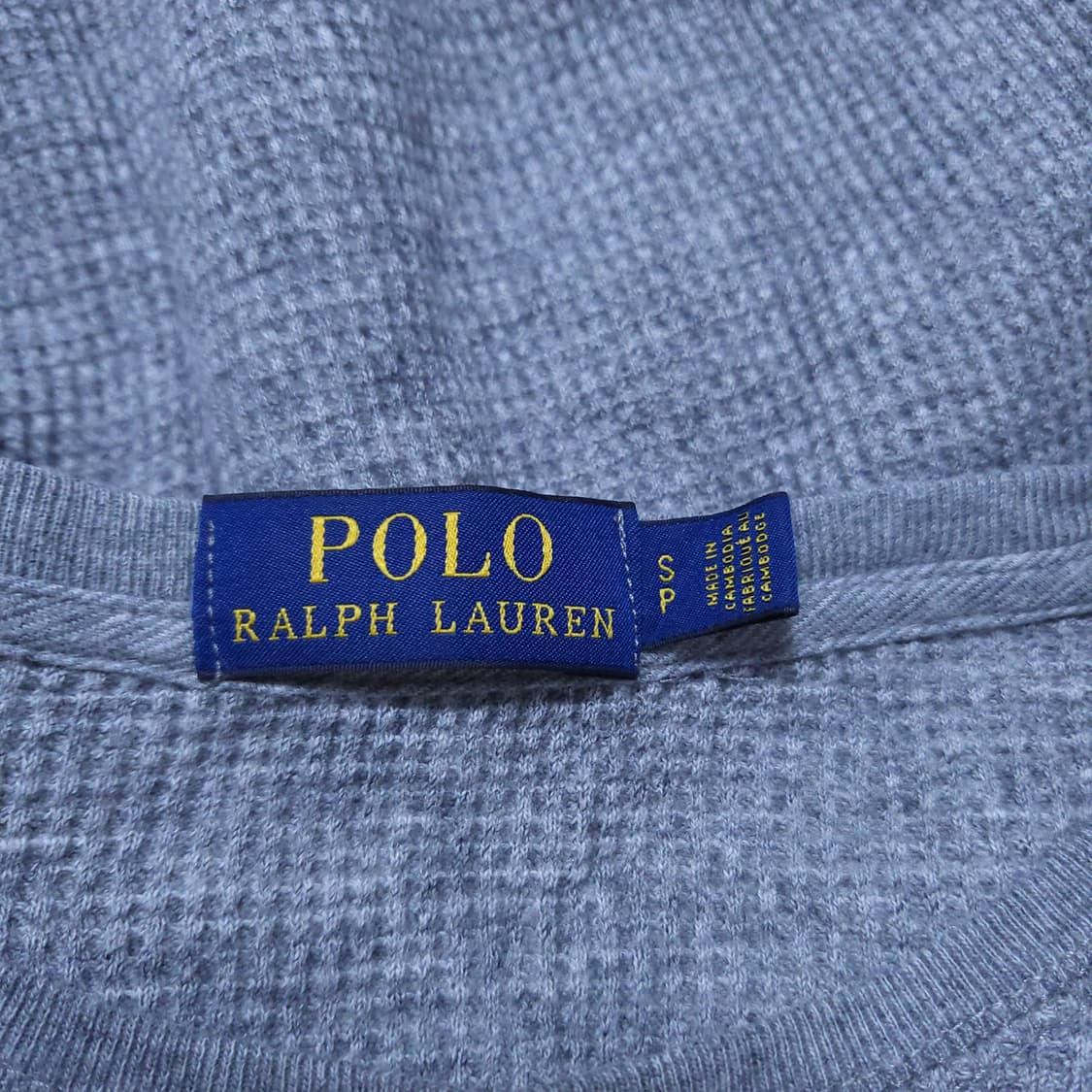 폴로 와플 여성 슬리브스 긴팔 S 0226 상품이미지6