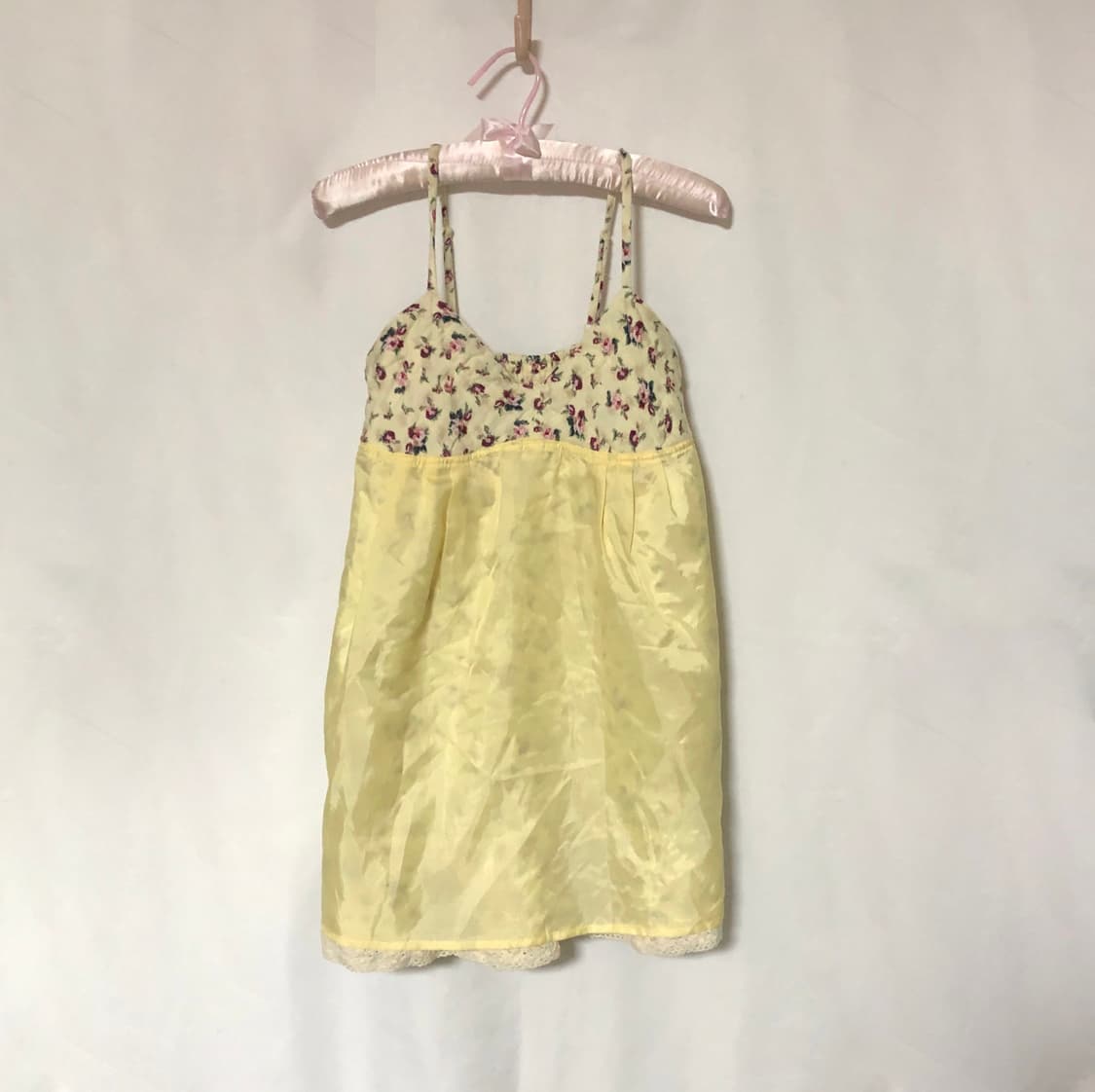 꽃무늬 리본 슬리브리스 상품이미지9