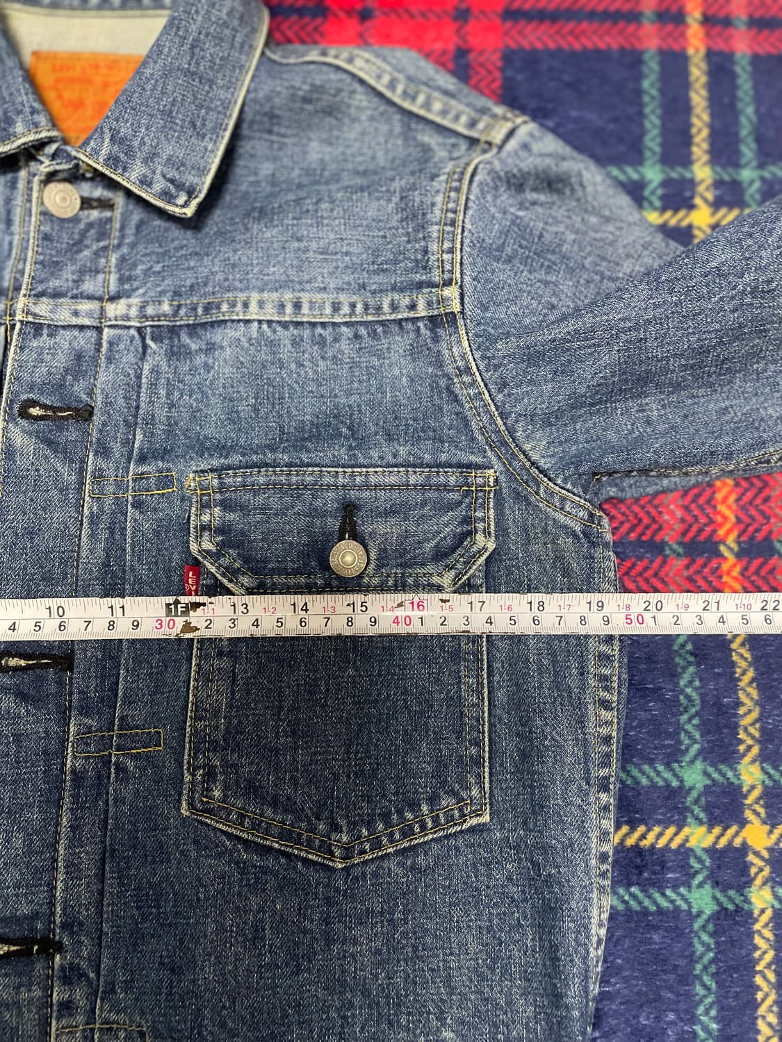 리바이스 셀비지 트러커 자켓  상품이미지5