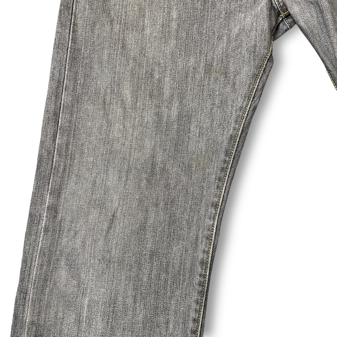 (31) 리바이스 501 그레이 워싱 데님 팬츠 00s 상품이미지4