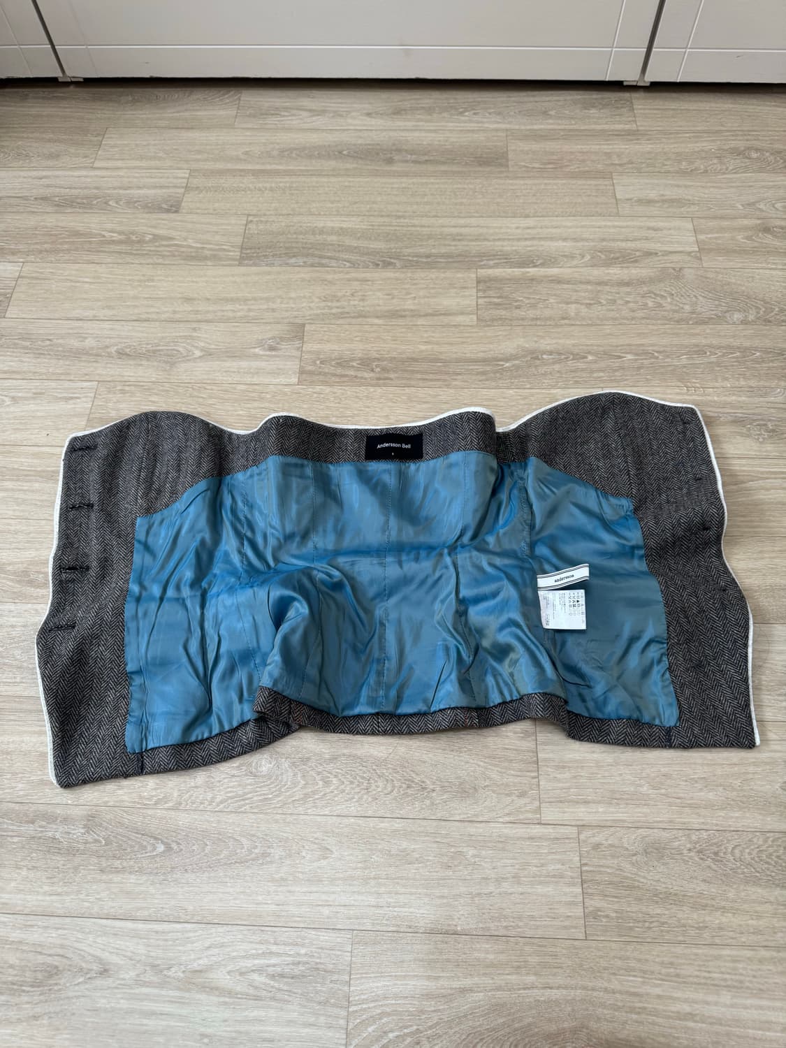 앤더슨벨 뷔스티에 KEILY HERRINGBONE BUISTIER 상품이미지8