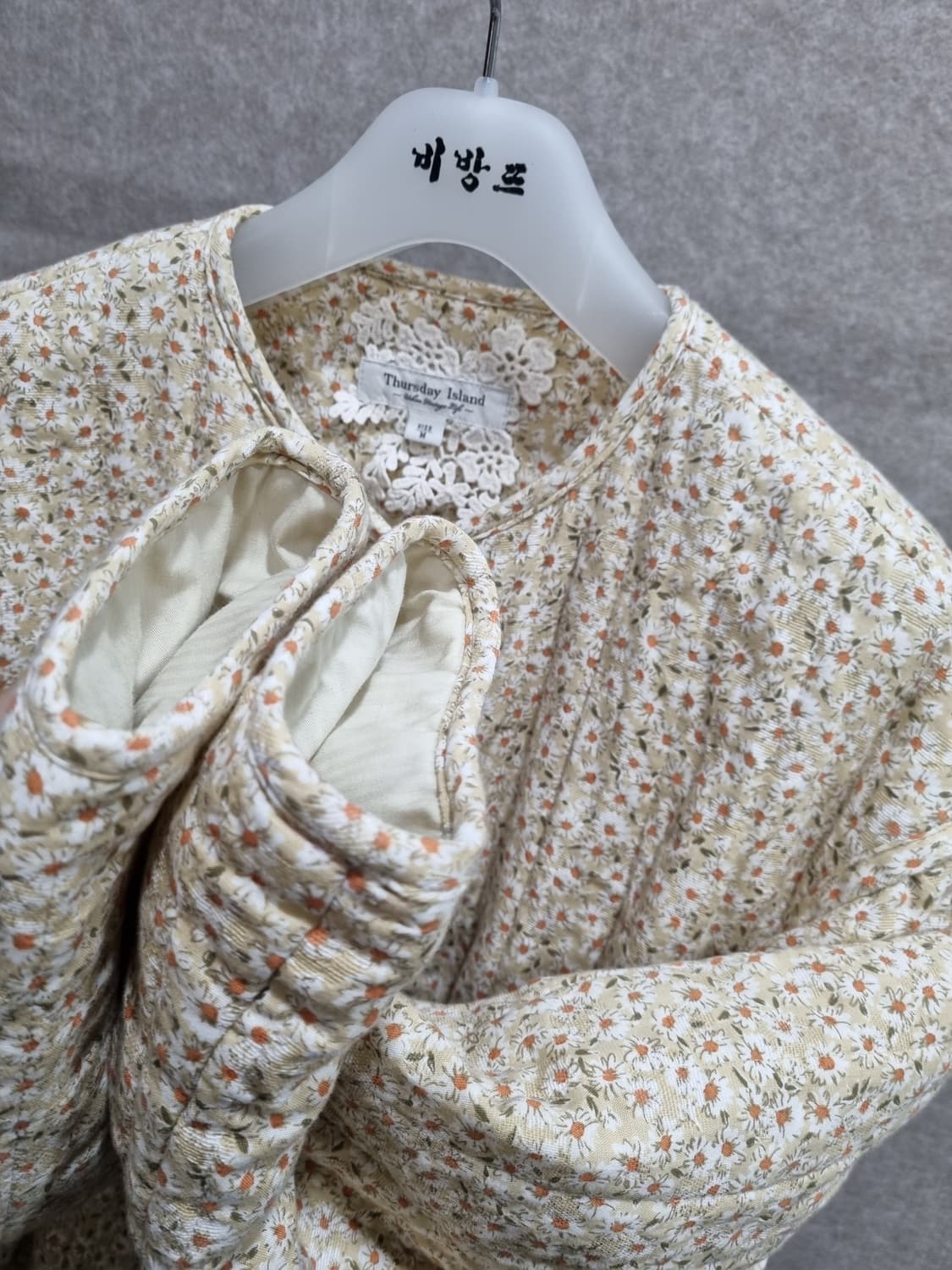 여성 90 써스데이아일랜드 점퍼 자켓 상품이미지5