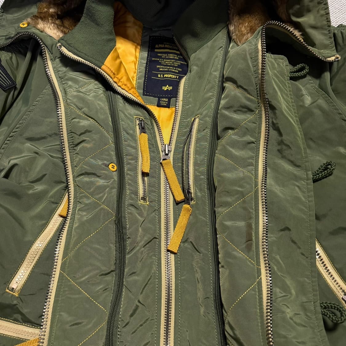 알파인더스트리 N-3B 야상 파카 상품이미지5