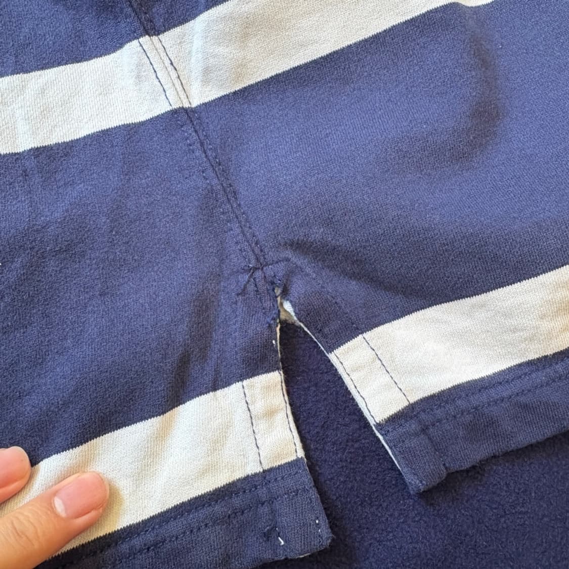 폴로 정품 스트라이프 럭비 티셔츠 상품이미지8