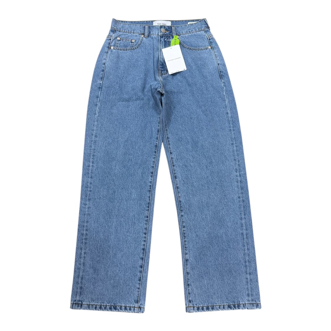 플라스틱프로덕트 데님팬츠 바지 S 상품이미지1