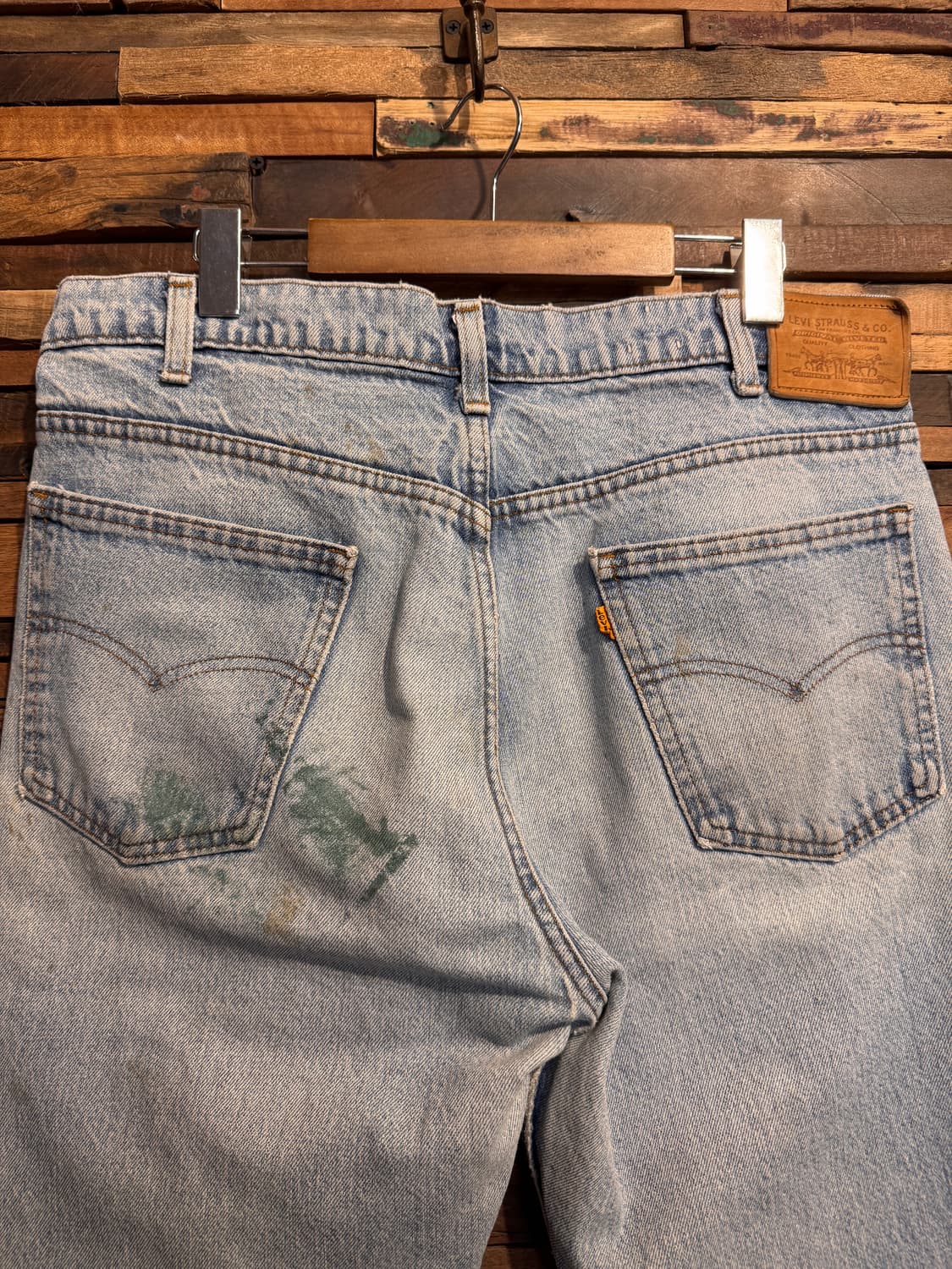80s levis orange tab 517 denim pants 상품이미지6
