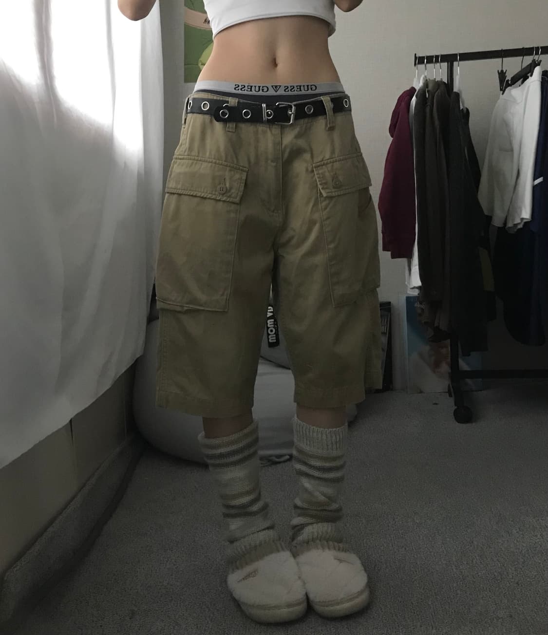 아비렉스 베이지 몽키카고팬츠 상품이미지2